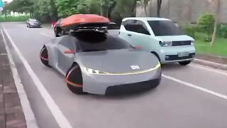 А вы видели такой чудо автомобиль