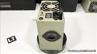 Как сделать перезаряжаемый аварийный фонарь с динамиком Bluetooth//Фонарик DIY