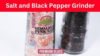 Salt and black pepper grinder