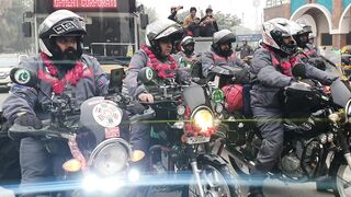 Perform Ummra by road on Bike