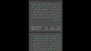 Musnad Ahmed Hadees No 41 to 50