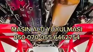 Toyota Prado Masin Alti Yuyulmasi
