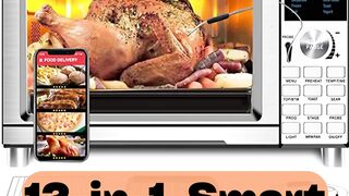 #short NUWAVE Bravo Air Fryer Toaster Smart Oven, 12-in-1 Countertop Convection Reviews