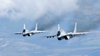 Combat Aircrafts Mig 29 Air to Air