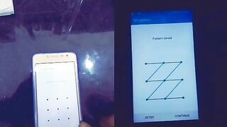 Mobile pattern How to setin mobile screen ????