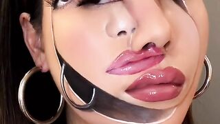 Mimles Double face???? illusion Makeup,