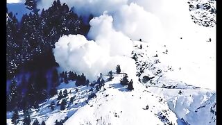 Snow avalanche
