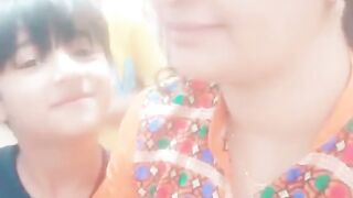 Biwi nu English ich ki kindy funny