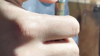 How to make a cue tip ❓ #snooker
