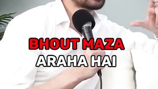 Tabish hashmi talking about show
