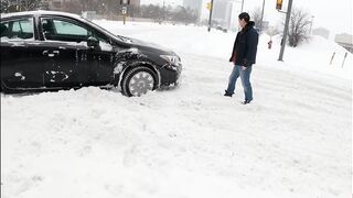 After snowstorm and blizzard | Canadian LIfe| Weather