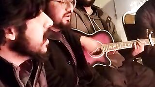 Late night Jamming with friends