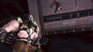 Fight scene Bane vs Harly quinn | gameplay fight edited must watch