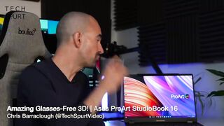 Glasses-Free 3D OLED Laptop! | Asus ProArt Studiobook 16 (2023)
