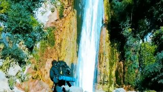 Beautiful waterfall | solo traveler | m ishaq outdoor