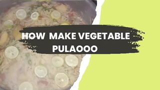 How to make vegetable pulao|vegetable rice recipe