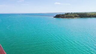 Wonderfull water and views.