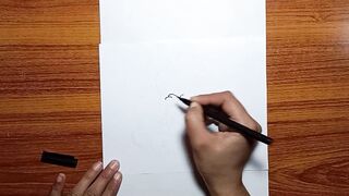 how to draw a cute mother duck with his baby duck