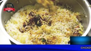 My Video CHICKEN TIKKA BIRYANI Food recipe with Shaikh