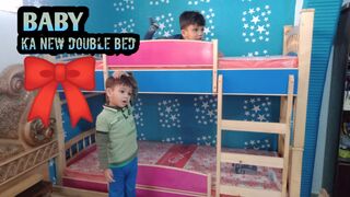 Bache New Bed se neeche nahi arahe