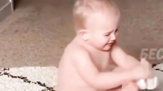 Funny cute tempered babies ????