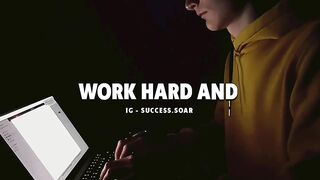 Work Hard And Achieve Your Dream