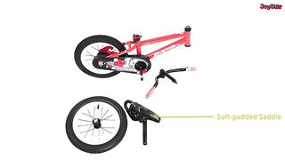 Royalbaby Space Kids Bike 14 16 18 Inch Mg Aluminium Alloy Boys Girls Bicycle Ages 3-9 Years Disc Brakes Dual Handle Brakes Training Wheel Options