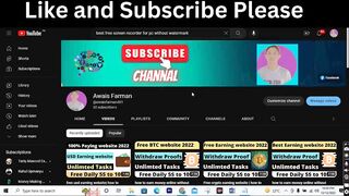 free litecoin earning site | how to make money online | awais farman