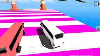 Bus Stunt Racing 3D Simulator - Impossible Bus Mega Ramp Driving - Android GamePlay