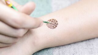 Mehndi design step by step