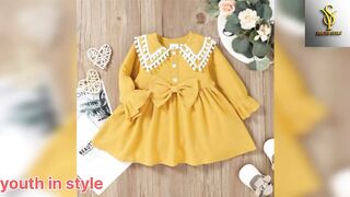 Babygirl winter dresses collection