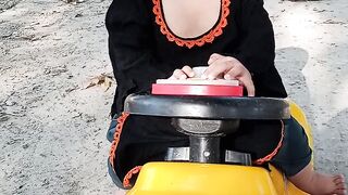 Baby playing