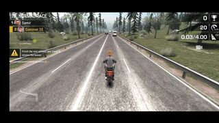 Motorcycle Vs Car Racing Competition Game