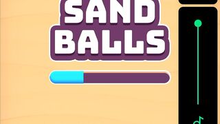 Sand ball puzzle game