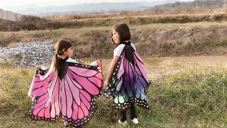 Kids butterfly wings styles and ideas