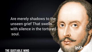 William Shakespeare quotes about love and humanity.