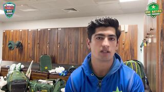 Cricketer fast bowler Naseem shah