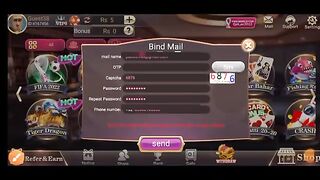 3 patti blue account setting
