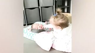 Cute and funny baby video