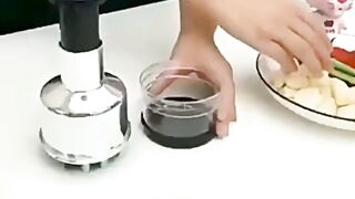Garlic and chili chopper gadget