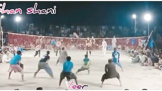 Plastic Volleyball Match! Match