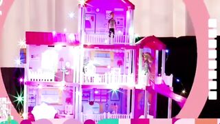 Doll House | Barbie Doll | PRINCESS DOLL HOUSE | Baby doll dress room and house baby Doli play