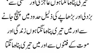 Hazrat Muhammad SAW ki Dua