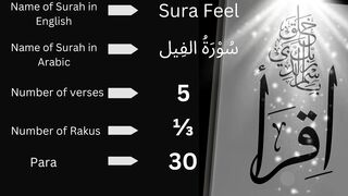 SURAH FEEL