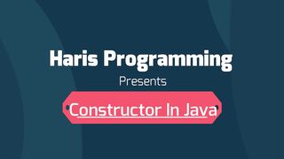 What is Constructor in Java using Object-Oriented Programming OOP Practically Explain | Hindi Urdu