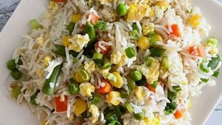 Egg fried rice recipe