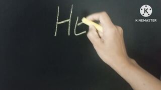 ASMR Writing Quotes o Board | Satisfying Chalk writing sounds
