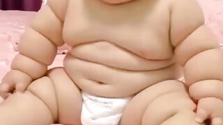Playing baby