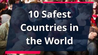 Top 10 safest countries in the world ???????????? #shorts #viral #top10