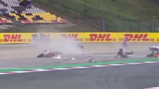 Bike Racing Crashes
